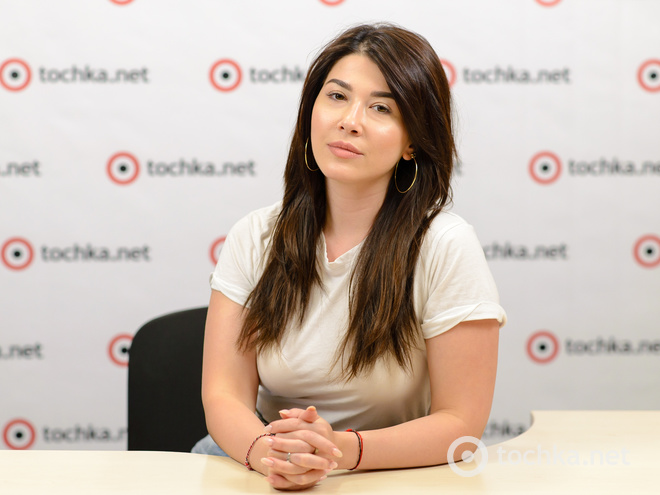 Алина Смоляр в гостях у tochka.net
