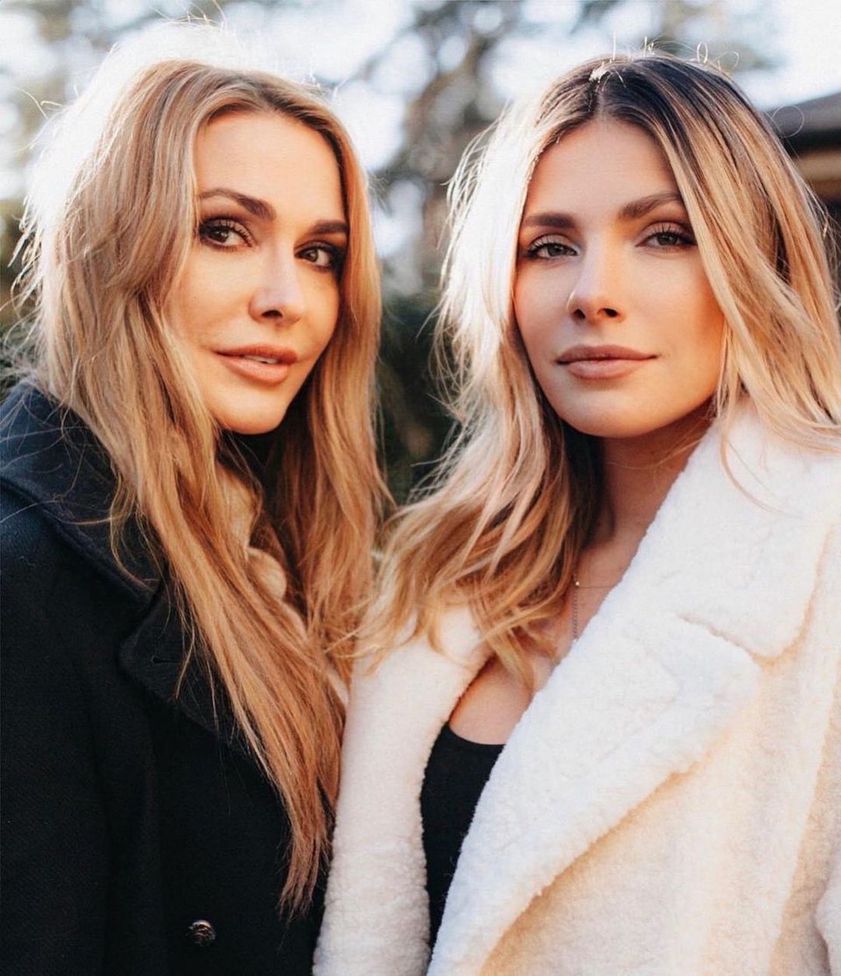 Ольга Сумская с дочкой Антониной Паперной