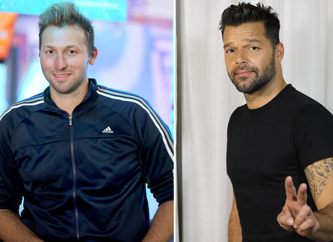 Рики Мартин и Иан Торп