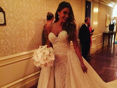 Свадебное платье Софии Вергара