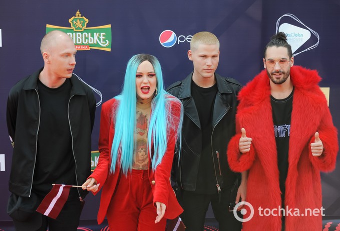 Евровидение 2017: красная дорожка в Киеве (фото, видео)