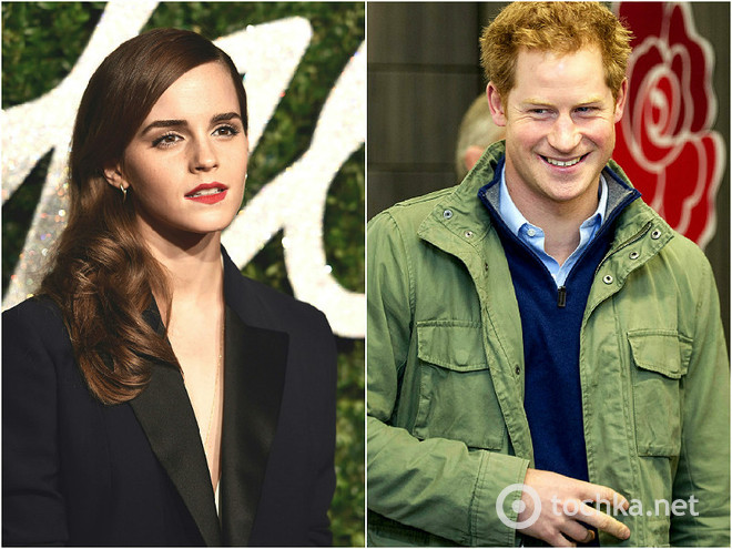 Принц Гарри и Эмма Уотсон