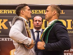 Олександр Усик битиметься за два пояси у важкій вазі