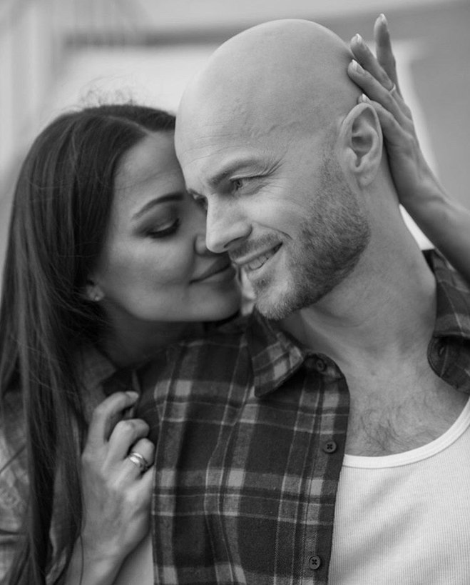 Влад Яма с женой Лилианой