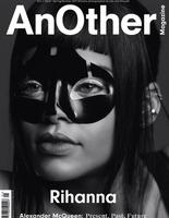 Рианна на обложке "AnOther" magazine в Alexander McQueen