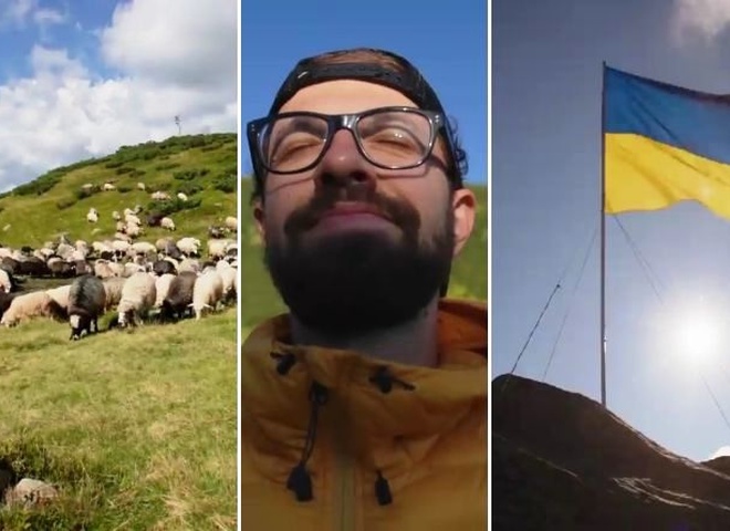 Птушкін показав безмовний ролик про красу українських Карпат