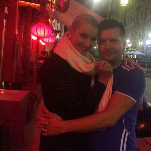 Анастасия Волочкова и Михаил Борисовский