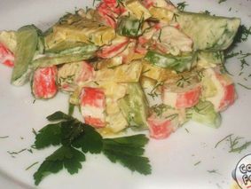 салат с кукурузой салат с кукурузой