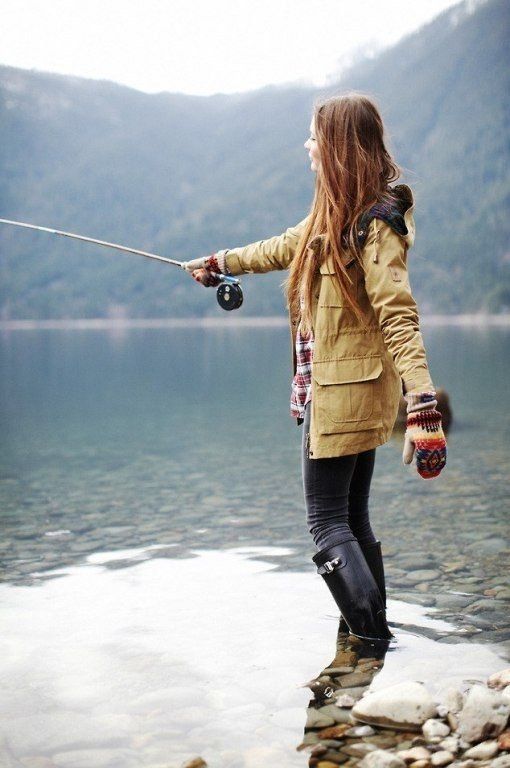 В чем пойти на рыбалку, если ты женщина и никогда не ловила рыбу