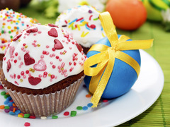 Необычная глазурь для пасхального кулича