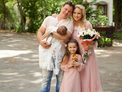 Лилия Ребрик крестила дочь (фото)