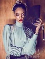 Рианна в новом на обложке Harper's Bazaar Китай