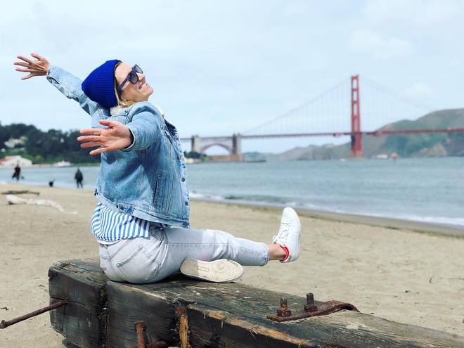 Анита Луценко в Америке