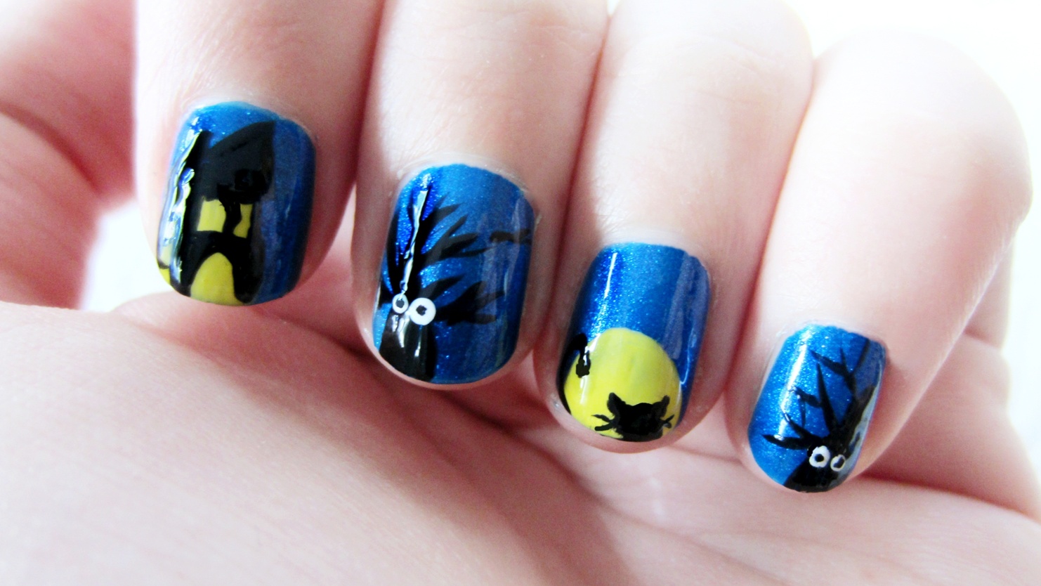 Маникюр на Хэллоуин 2016