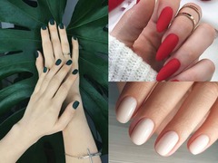 Модные цвета маникюра 2020