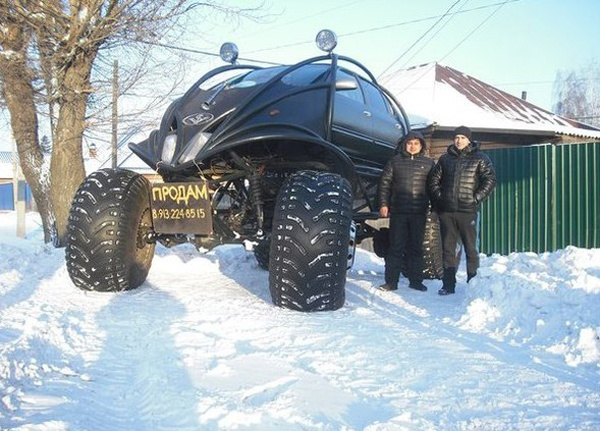 Дорожный монстр для суровой русской зимы