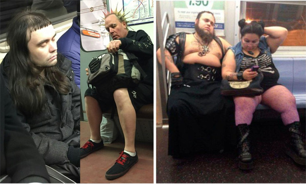 Модники в транспорте