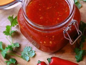 Острая аджика Острая аджика