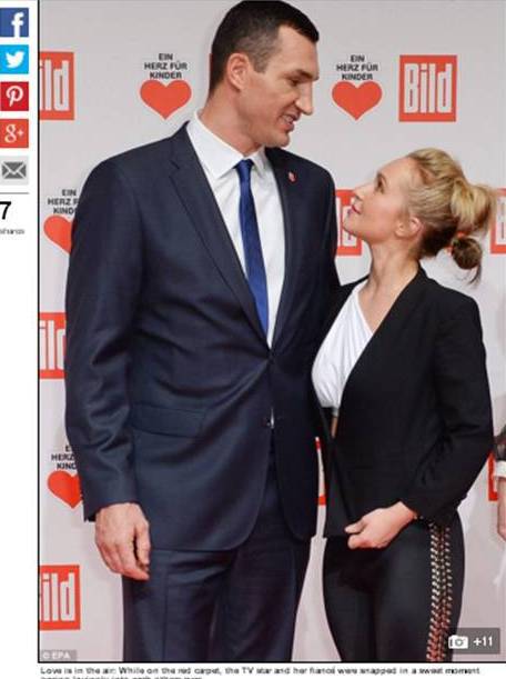 Владимир Кличко и Хайден Панеттьери