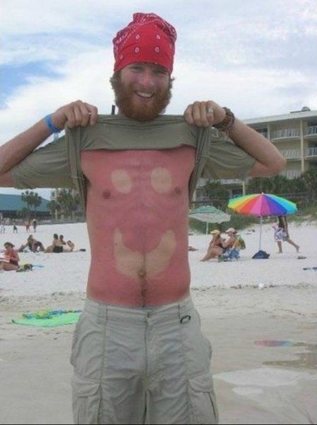 Оригинальный морской загар