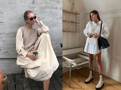 С чем носить вязаные жилеты в повседневных образах