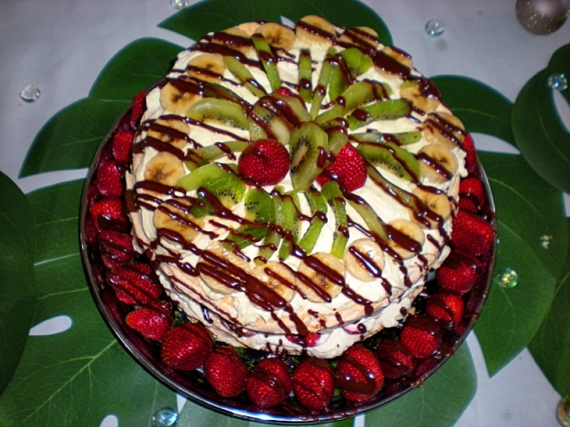 Торт «Павлова» 