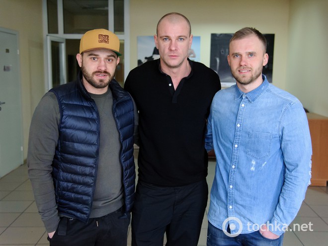 Павел Вишняков, Сергей Карпенко и Дмитрий Сафановский