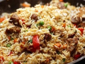 Рис со свининой и овощами Рис со свининой и овощами