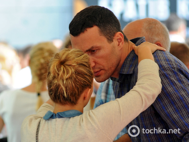 Володимир Кличко і Хайден Панеттьєрі