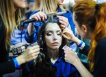UFW AW 16/17. Третий день: бэкстейдж прически
