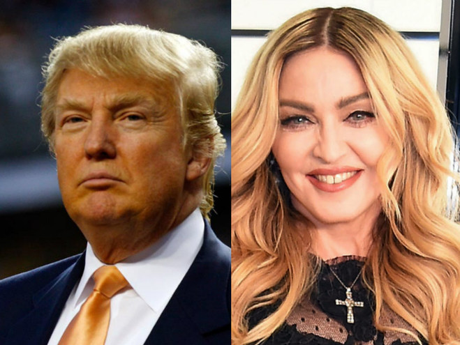 Мадонна и Трамп