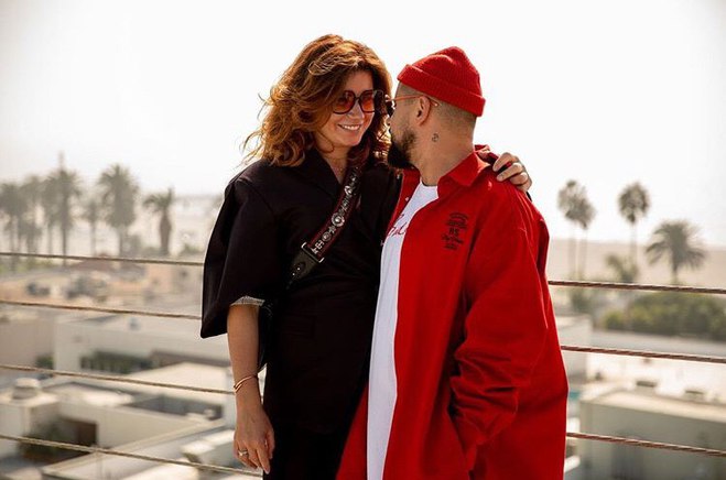 Дмитрий Монатик с супругой Ириной