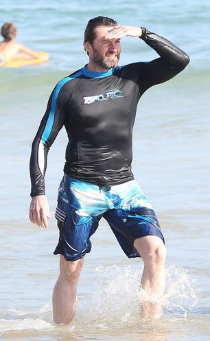 Хью Джекман - спасатель