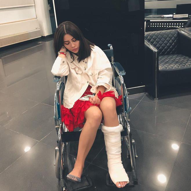 Рамина Эсхакзай растянула связки