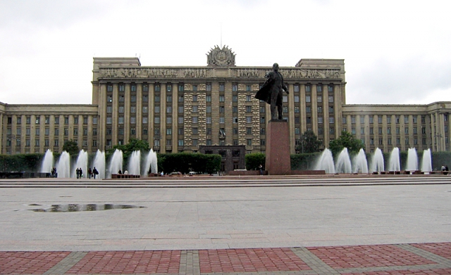5 найбільших міських площ у світі: Московська площа, Санкт-Петербург, Росія