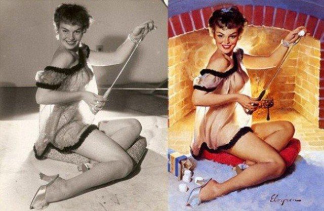 Девушки с плакатов Pin-Up в реальности