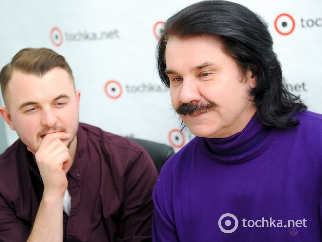 Павел Зибров и Женя Янович в гостях у tochka.net