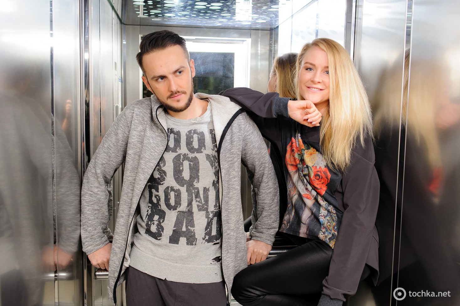 On I Ona в гостях у tochka.net