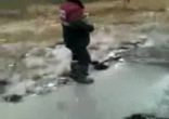 на льоді