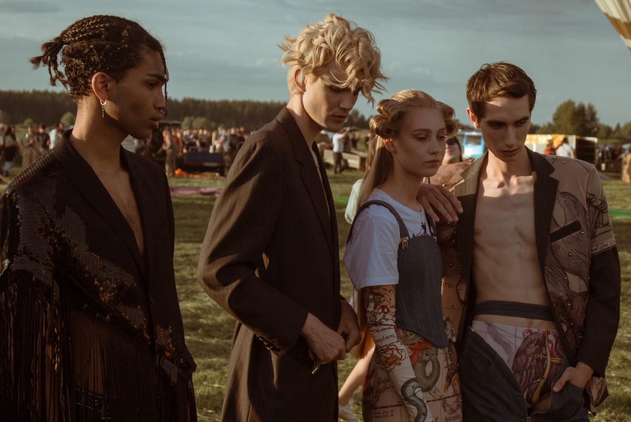 Украинский дизайнер Жан Грицфельдт на Frankfurt Fashion Week