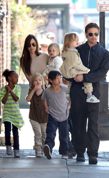 Анджелина Джоли и Бред Питт