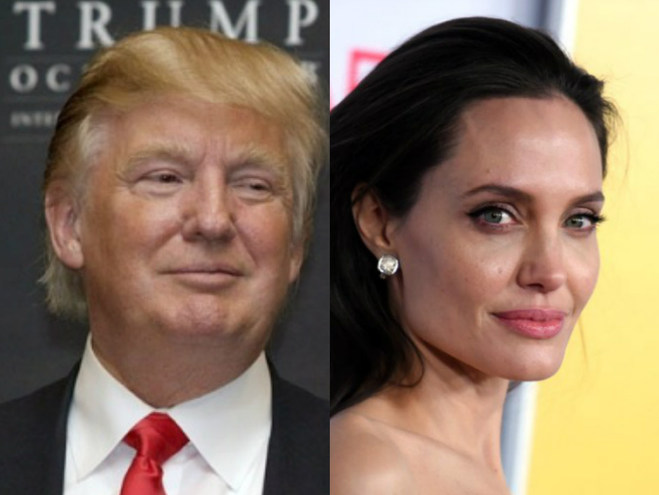 Анджеліна Джолі і Дональд Трамп