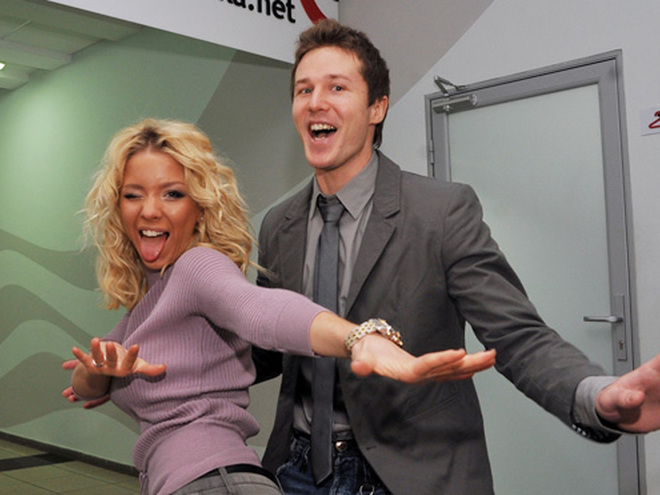 Дмитрий Обризан и Девушка Блонда