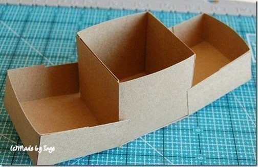 Коробочка - сундучок для новогодних подарков своими руками