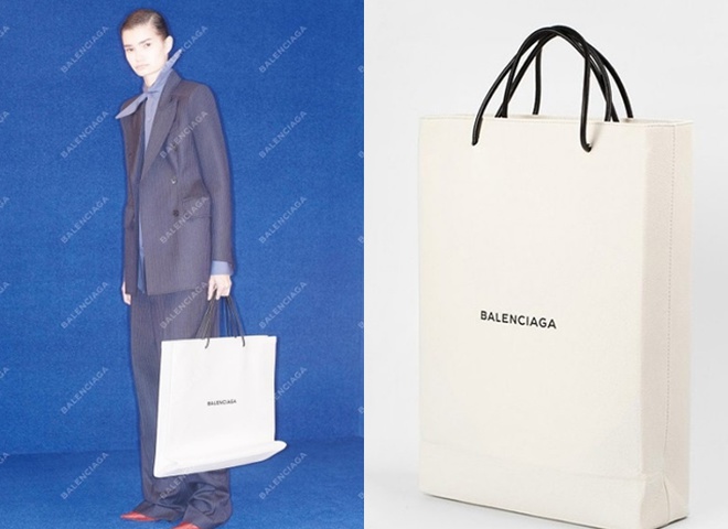 Balenciaga выпустили "картонную" сумку