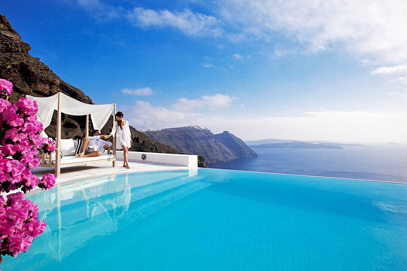 Романтические отели Европы: Sun Rocks Hotel, Santorini