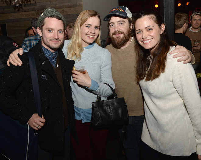 Элайджа Вуд и Метте-Мари Конгсвед