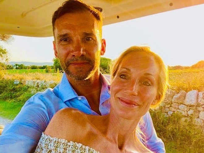 Андрій Шевченко публічно привітав із 45-річчям дружину Крістен Пазік