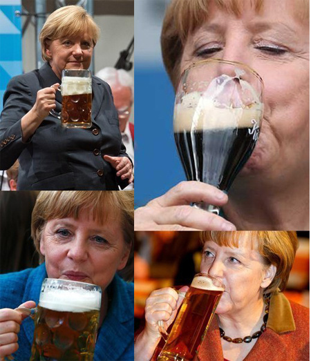 Тяжелый труд Меркель 