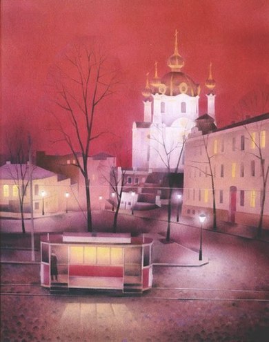 Сказочный Киев на полотнах художника Александра Лирнера